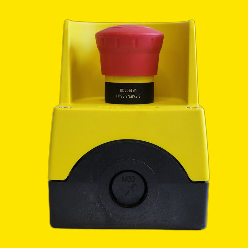 Botón Paro Emergencia Siemens 3su1801-0aa00-0ac2+sac190329