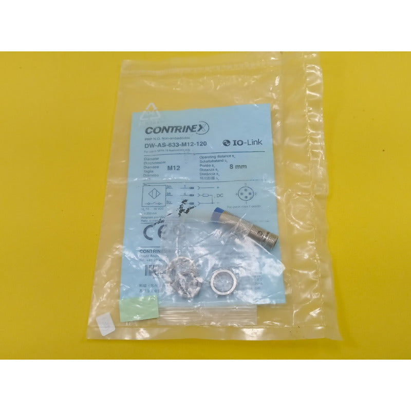 Contrinex Sensor Inductivo M12 Dw-as-633-m12-120
