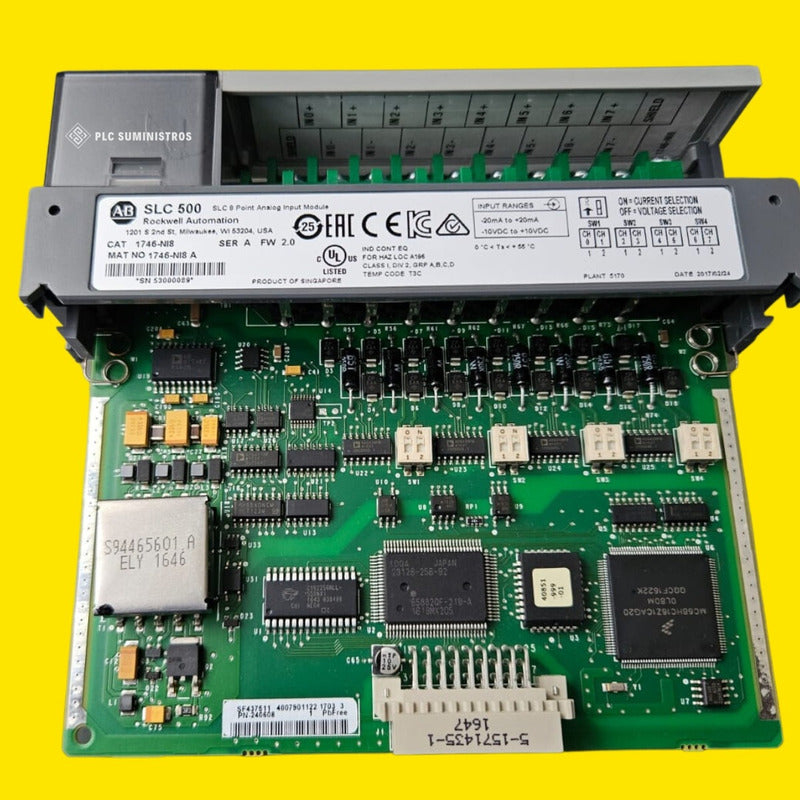 Allen Bradley 1746-ni8 Modulo De Entradas Analogas