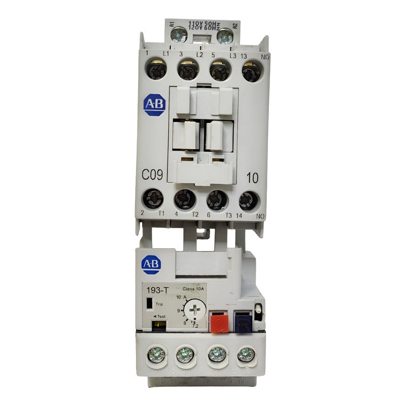Contactor Allen Bradley 100-c09d10 + Relé 193-t1ac10 9a 3p 1