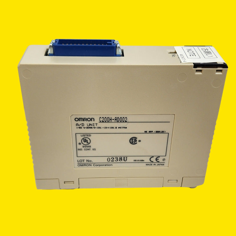 Módulo Analógico Omron C200h-ad002 2 Canales Entrada Plc