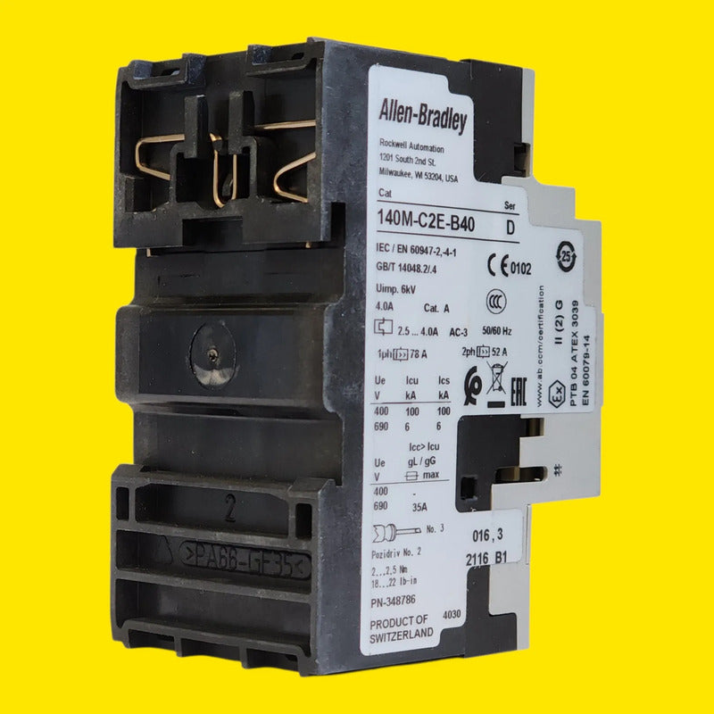 140m-c2e-b40 Allen-bradley Interruptor Guardamotor 2.5-4a