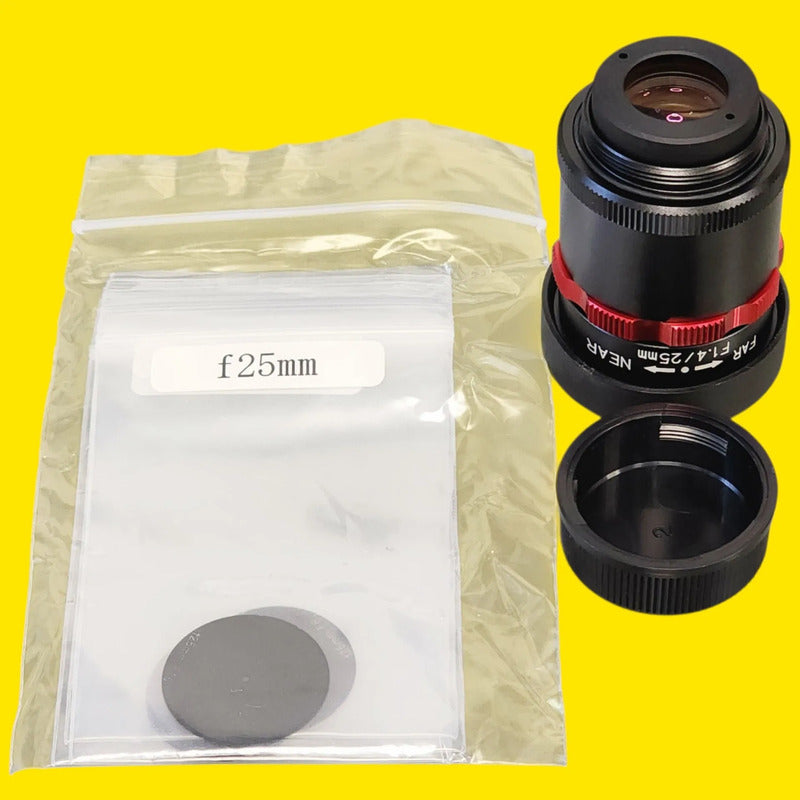Keyence Ca-lh25p Lente De Alta Resolución Montura C C-mount Negro