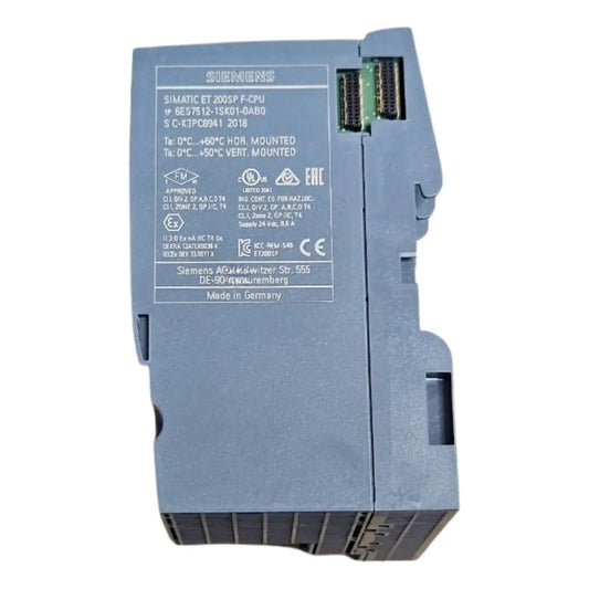 Siemens Et200sp Cpu 6es7 512-1sk01-0ab0