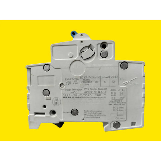 Allen Bradley 1492-sp C 4a Interruptor Term Blanco