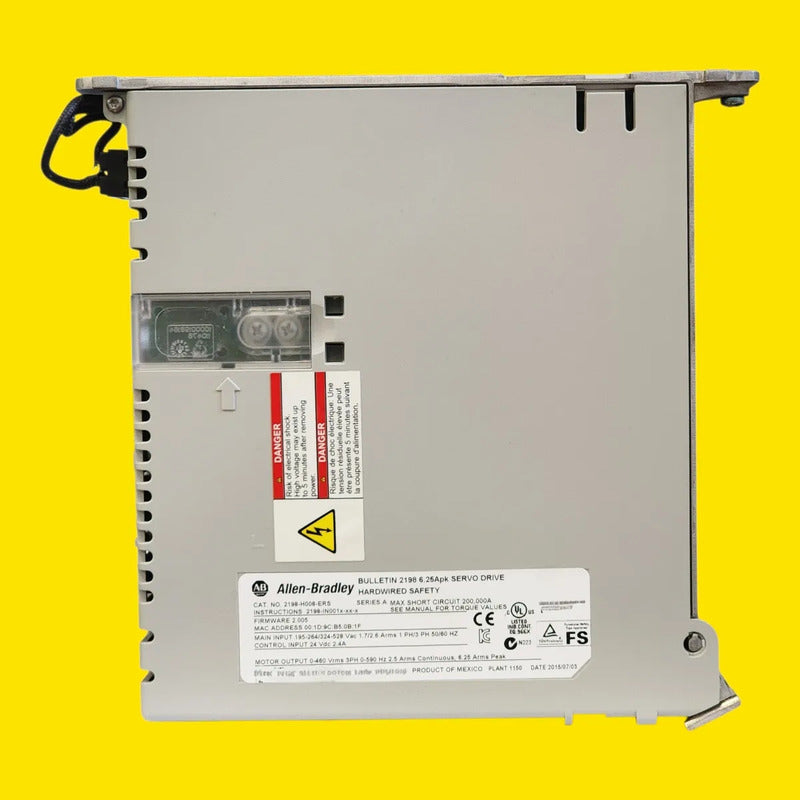 Servo Drive Allen Bradley 2198-h008-ers Kinetix 5500