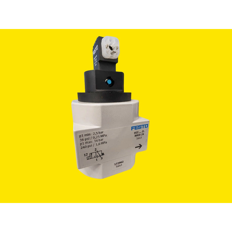Valvula Encendido/apagado Festo Hee-d-maxi-24