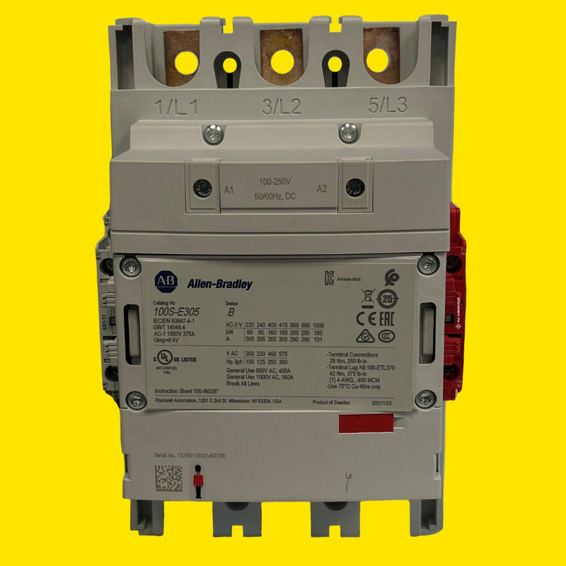Allen-bradley 100s-e305kd12c Conttactor De Seguridad