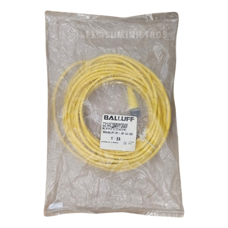 Balluff C21ae300vy300f Mic 3p Fp 30 St 22/3 Auto Pvc