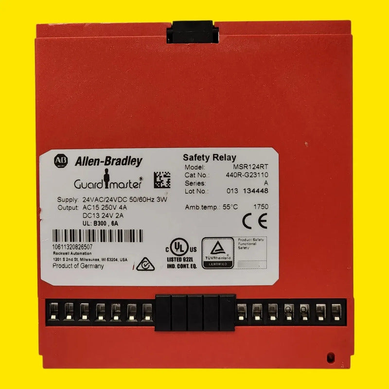 Allen-bradley 440r-g23100 Rele De Seguridad Msr124rt 24v
