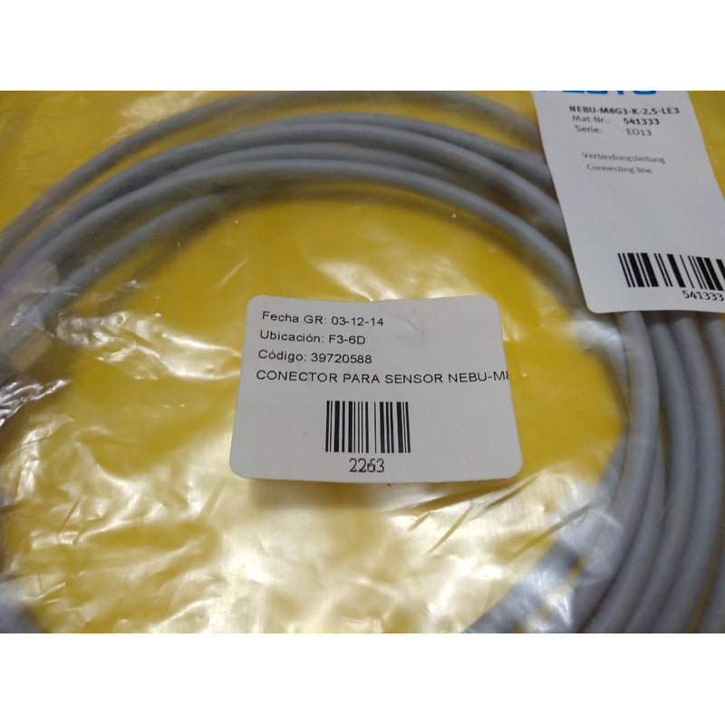 Festo Sensor Nebu-m8g3-k-2.5-le3 541333