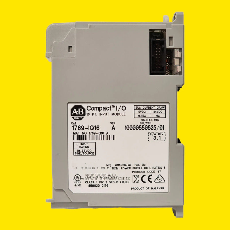 Allen-bradley 1769-iq16 Módulo De Entradas Digitales 24vdc