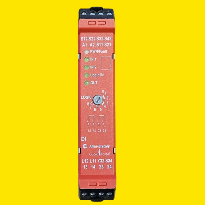 Allen Bradley 440r-d22r2 Relé De Seguridad Doble Entrada