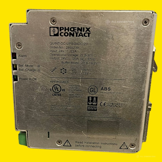 Phoenix Contact Quint-dc-ups/24dc/20 2866239 24v 20a