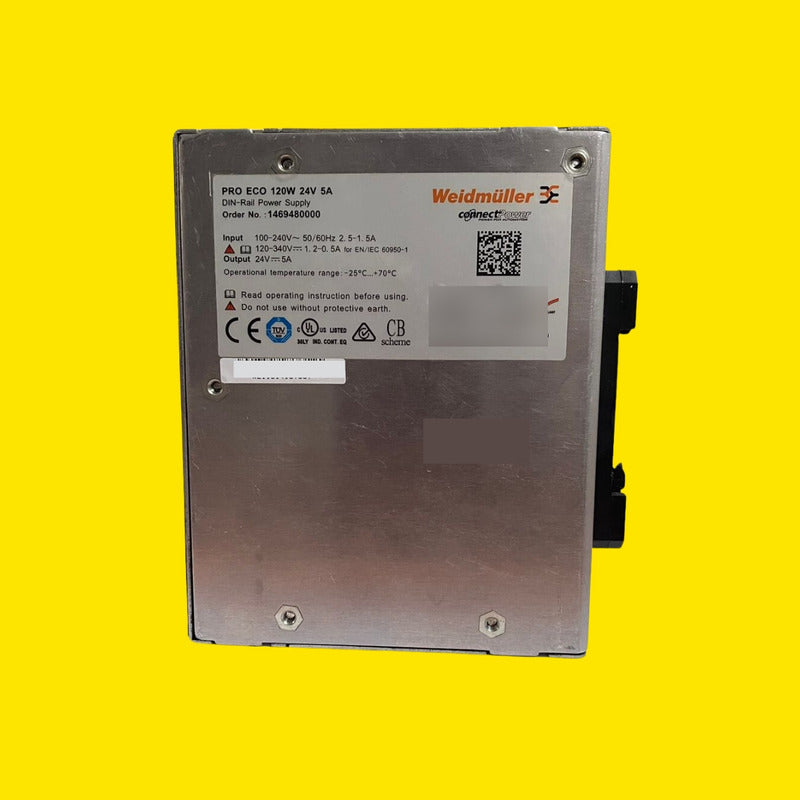 Weidmuller 1469480000 Pro Eco 120w 24v 5a Usado