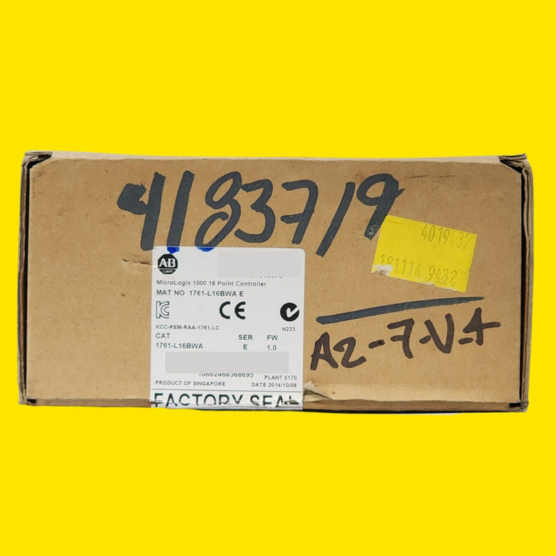 Micrologix 1000 Cat 1761-l16bwa Allen Bradley