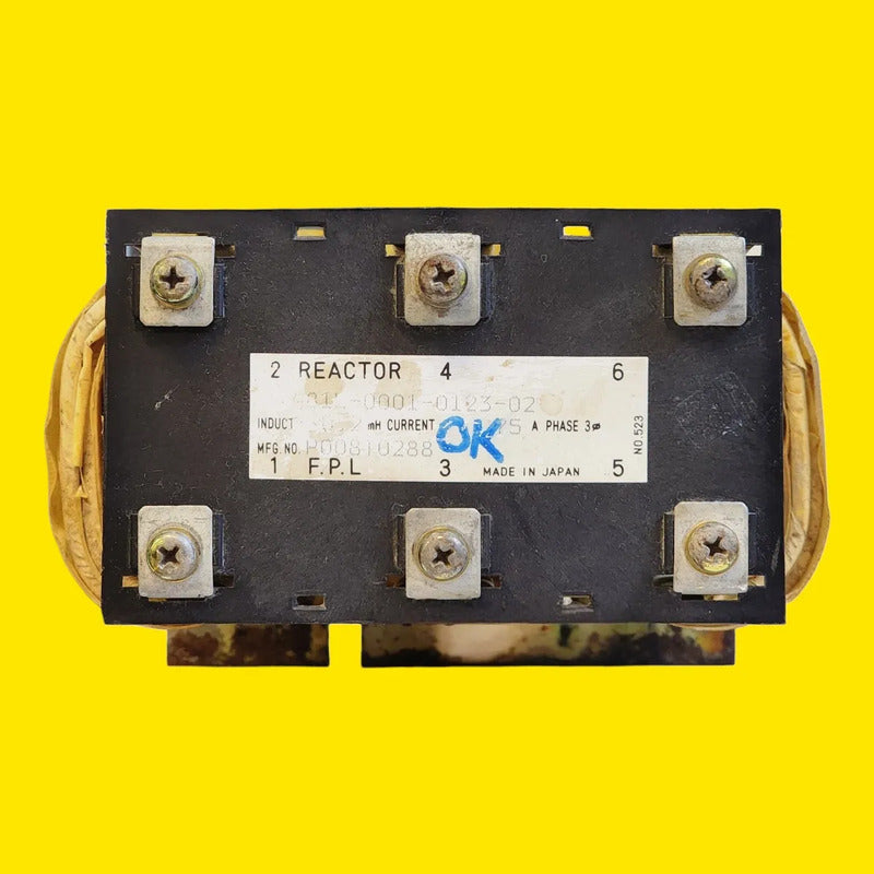 Fanuc A81l-0001-0123-02 Reactor De Línea Trifásico