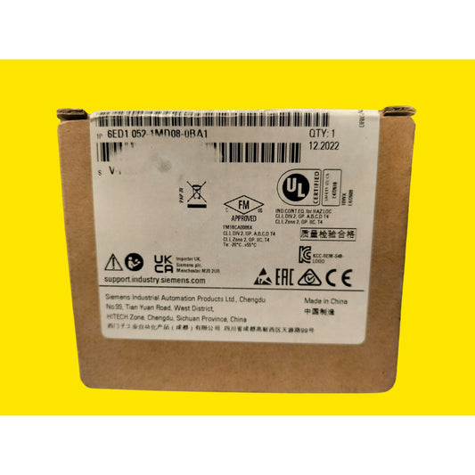 Nuevo Sellado De Fábrica Siemens 6ed1 052-1md08-0ba1