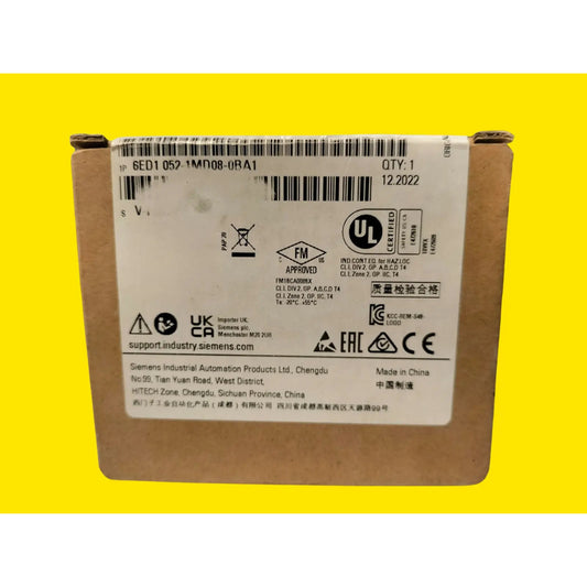Nuevo Sellado De Fábrica Siemens 6ed1 052-1md08-0ba1