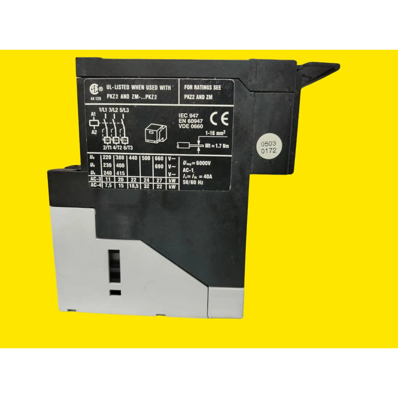 Moeller S-pkz2 Modulo De Contacto De Alta Capacidad