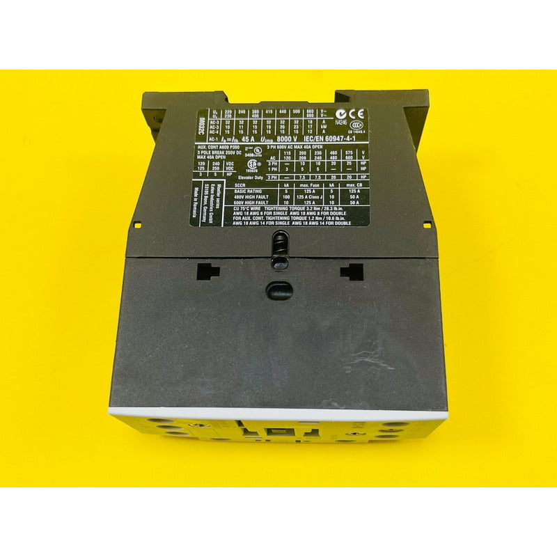 Eaton Dilm32-10 (rdc24) Contactor De Potencia 3p, 32a, 1no,