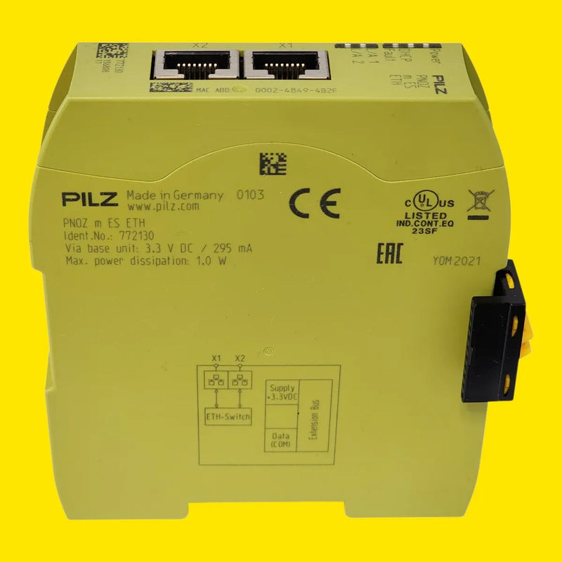 Pnoz M Es Eth Pilz 772130 Módulo Ethernet Industrial