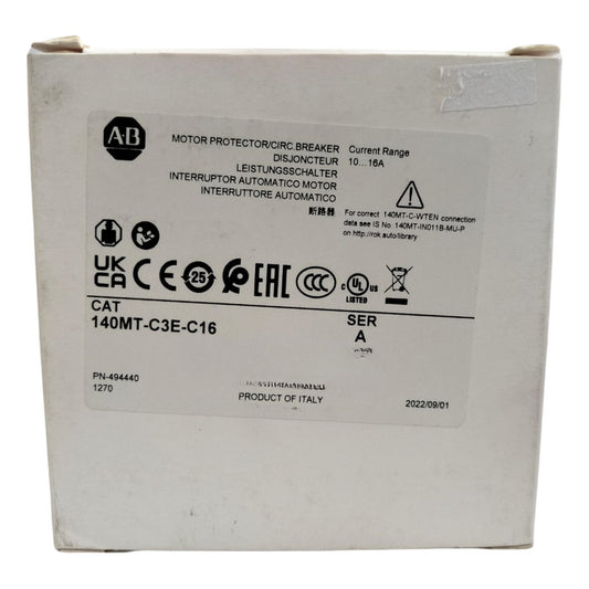 Allen-bradley 140mt-c3e-c15. 10-16a