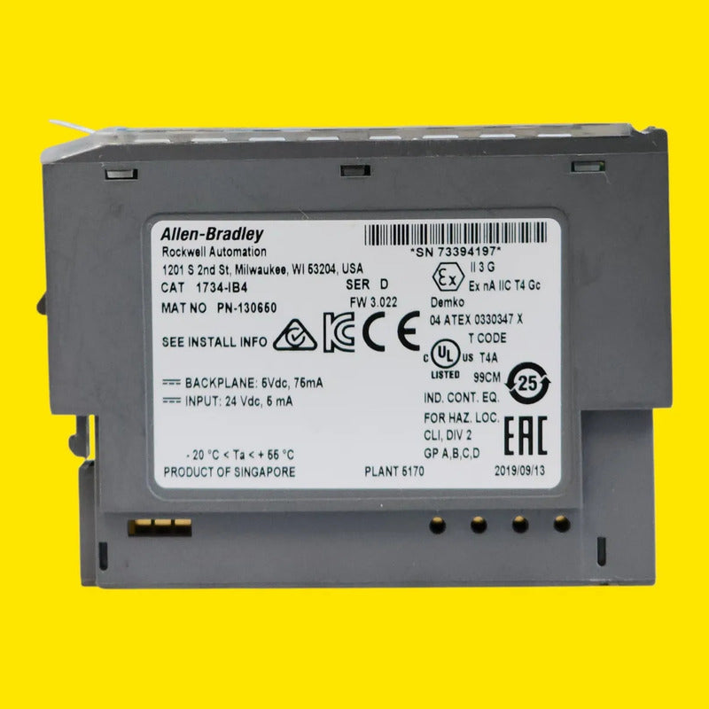 Allen-bradley 1734-ib4 Módulo De Entradas Digitales Point