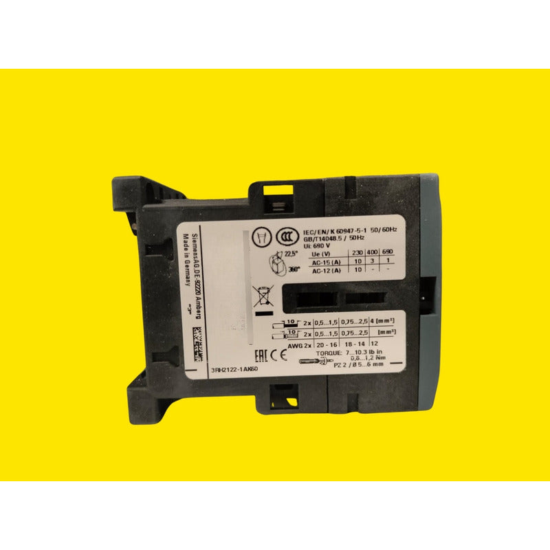 Siemens 3rh2122-1ak60 Contactor