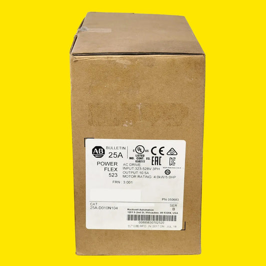 Allen-bradley 25a-d010n104 Powerflex Variador De Frecuencia.