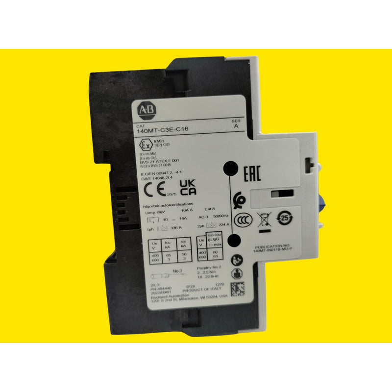 Allen-bradley 140mt-c3e-c15. 10-16a