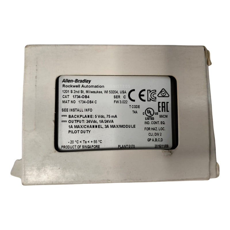 Allen-bradley 1734-ob4 Modulo De Salida Rockwell Automation.