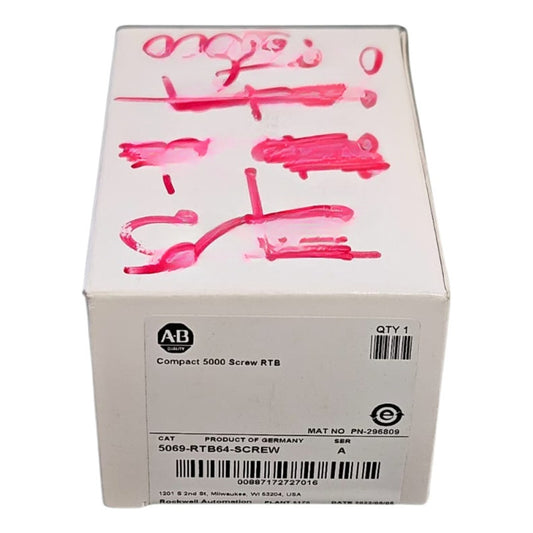Allen Bradley 5069-rtb64-screw Ser A Para Plc Compctlogix