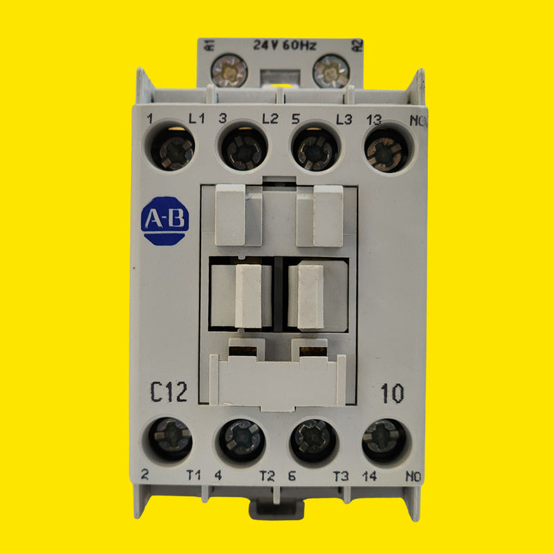 Allen Bradley 100-c12j10 Contactor 12a 3 Polos 24v 60hz