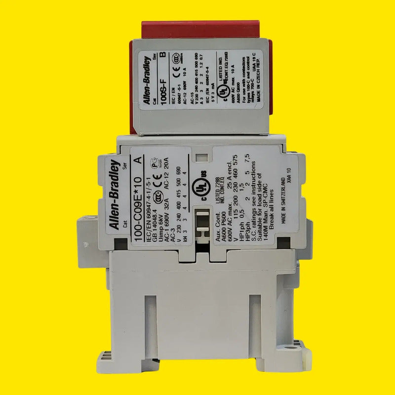 Contactor Seguridad Allen-bradley 100s-c 9a 24v Dc Ser. A