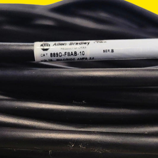 Allen-bradley 889d-f8ab-10 Cable M12 8 Pines 10 M