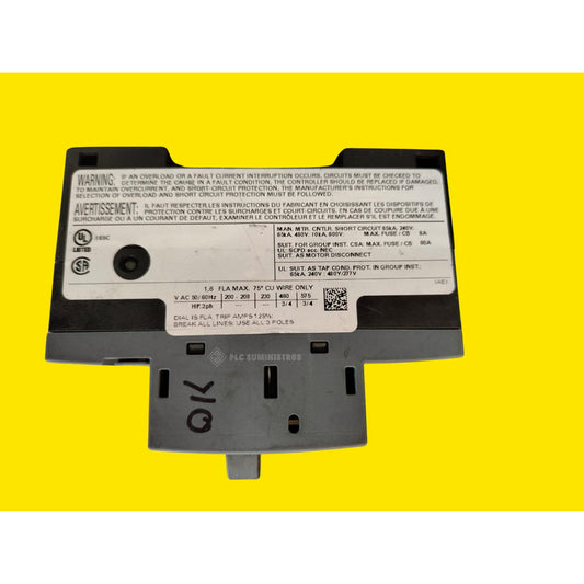 Siemens 3rv1011 1aa10 Guardamotor 50/60