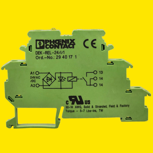 Phoenix Contact Dek-rel-24/i/1 Relé Industrial 2940171