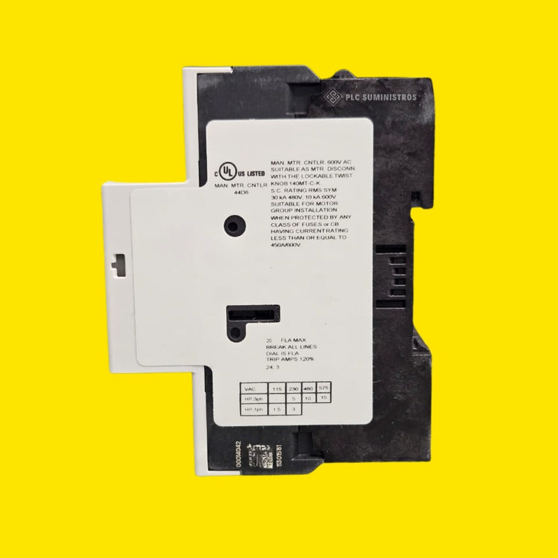 Allen-bradley 140mt-c3e-c20 Guardamotor 14.5a .. 20a 50/60