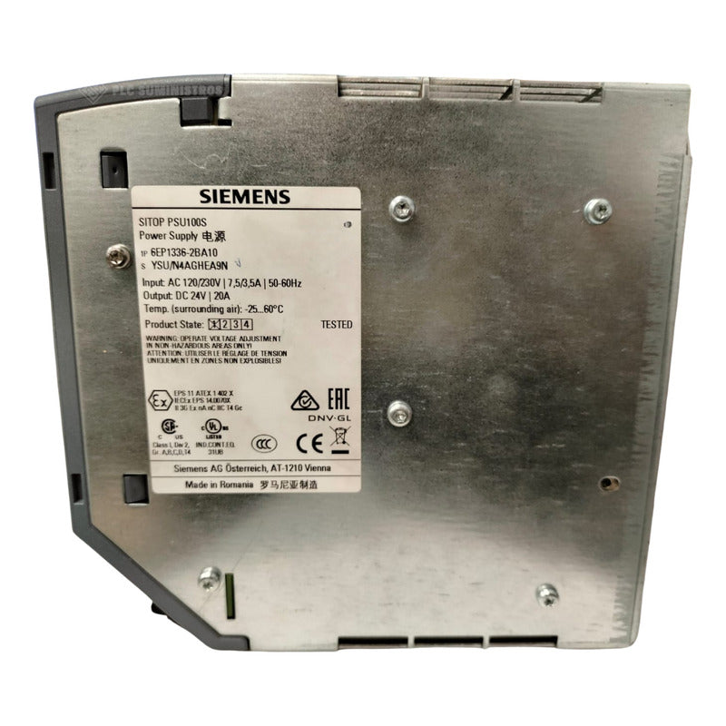 Siemens 6ep 1336-2ba10 Psu100s