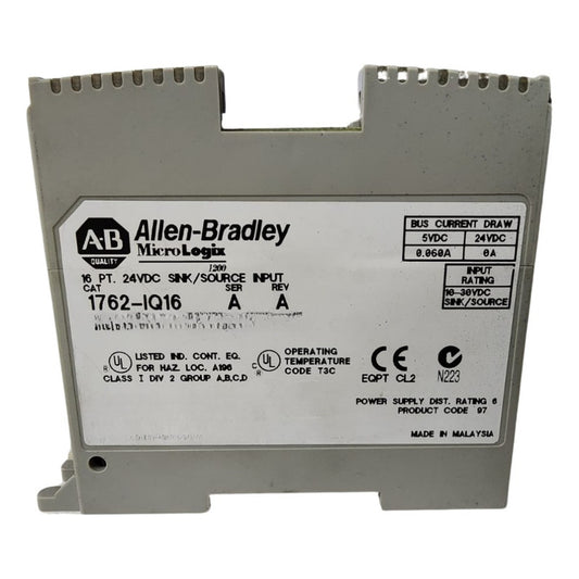Allen-bradley 1762-iq16 Modulo Plc Micrologix