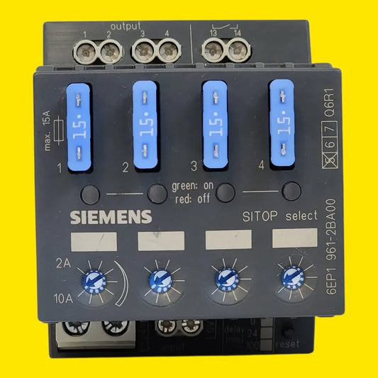 Siemens 6ep1 961-2ba00 Módulo De Redundancia Sitop