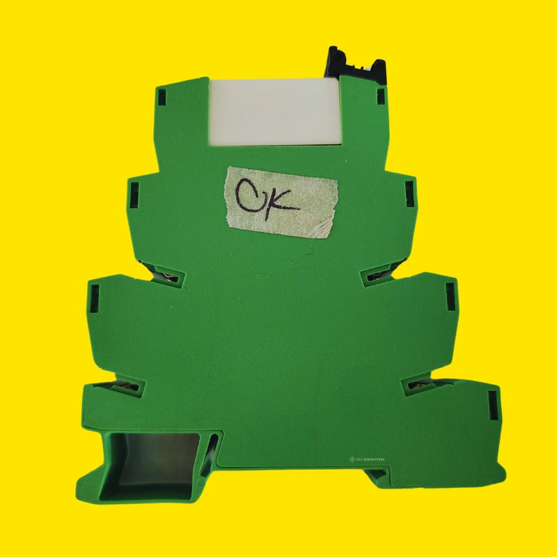 Phoenix Contact Socket Plc Bsc 24dc/21-21(2967015) Usado -
