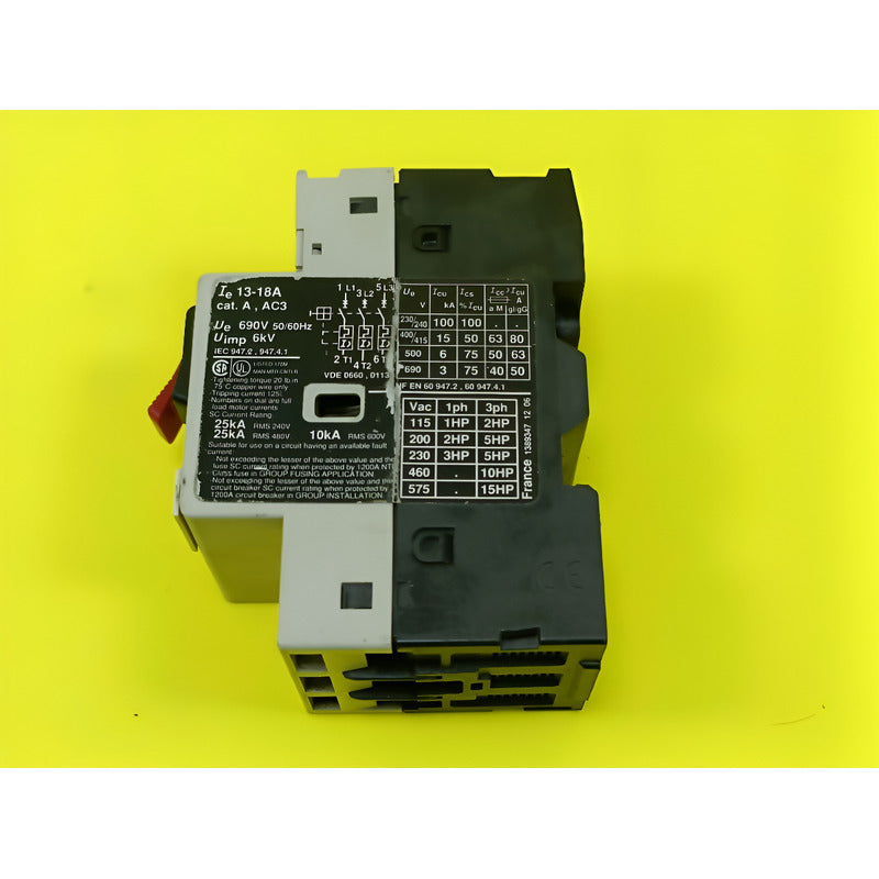 Telemecanique Gv2-m20 Motor Protection Switch