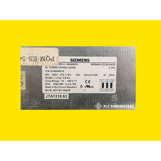Siemens 6se6400-3cc00-4ad3