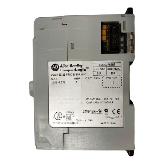 Allen-bradley 1769-l32e Compactlogix Ethernet..