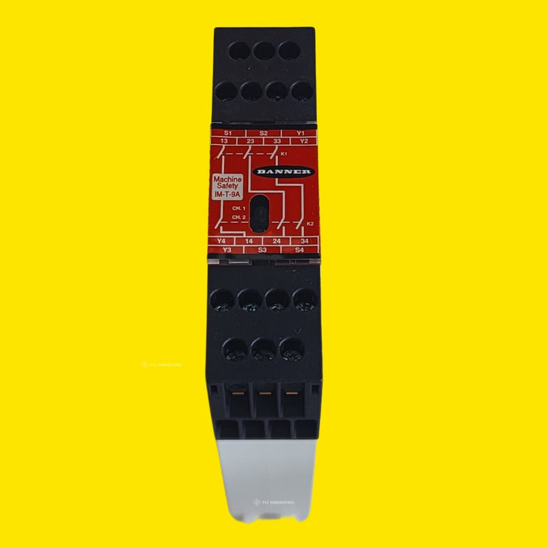 Módulo Relé De Seguridad Banner Im-t-9a