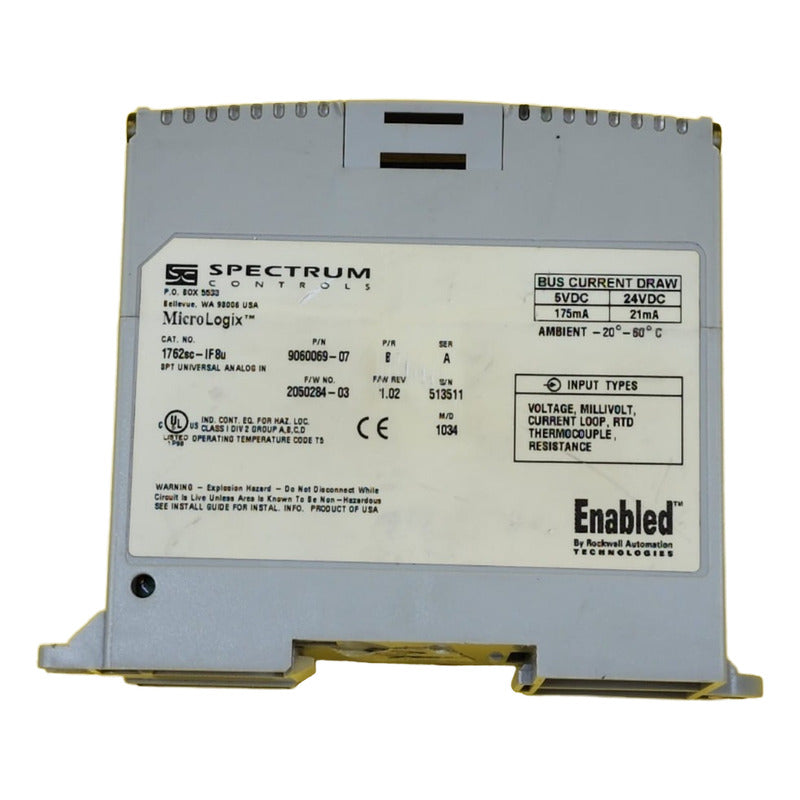 Spectrum 1762sc-if8u Spt Universal Analog