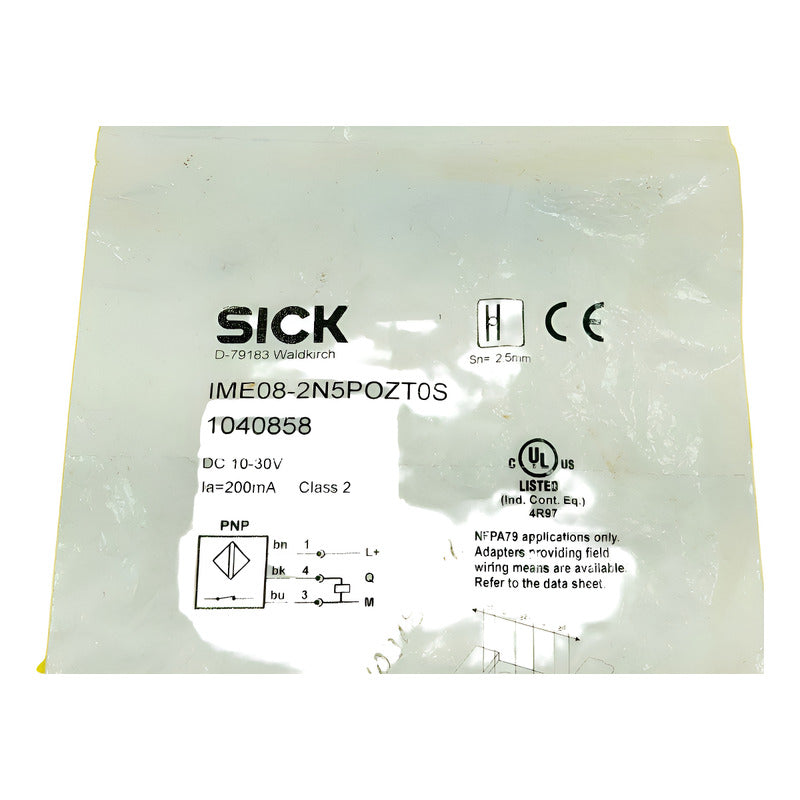 Sick Sensor Ime08-2n5pozt0s 1040858
