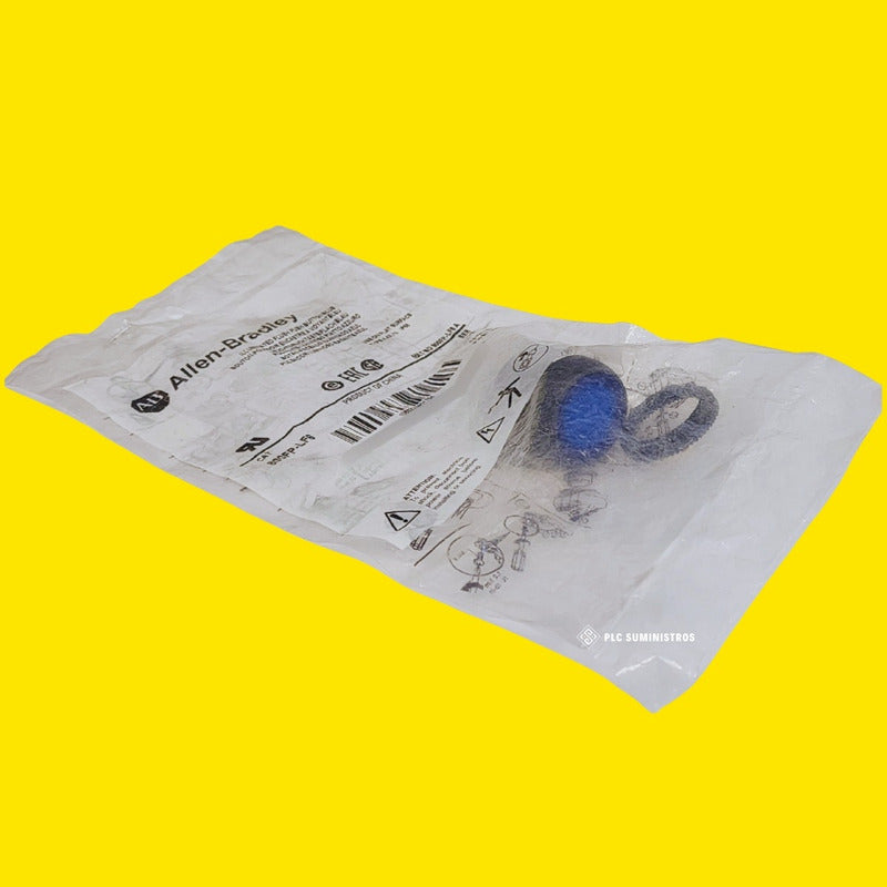 Allen-bradley 800fp-lf6 22mm Momentary Push Button Azul